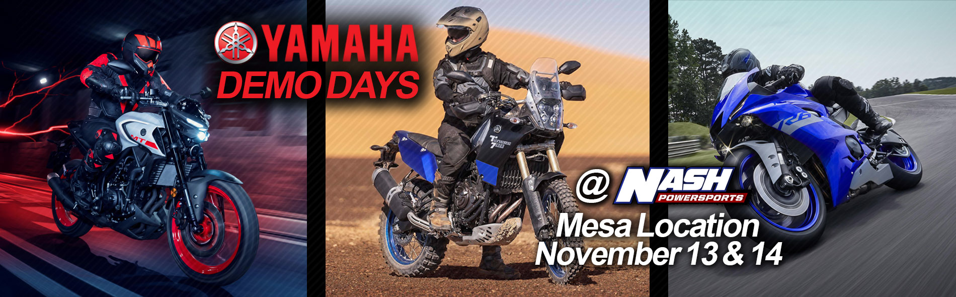 Yamaha Demo Nash Powersports Mesa Arizona
